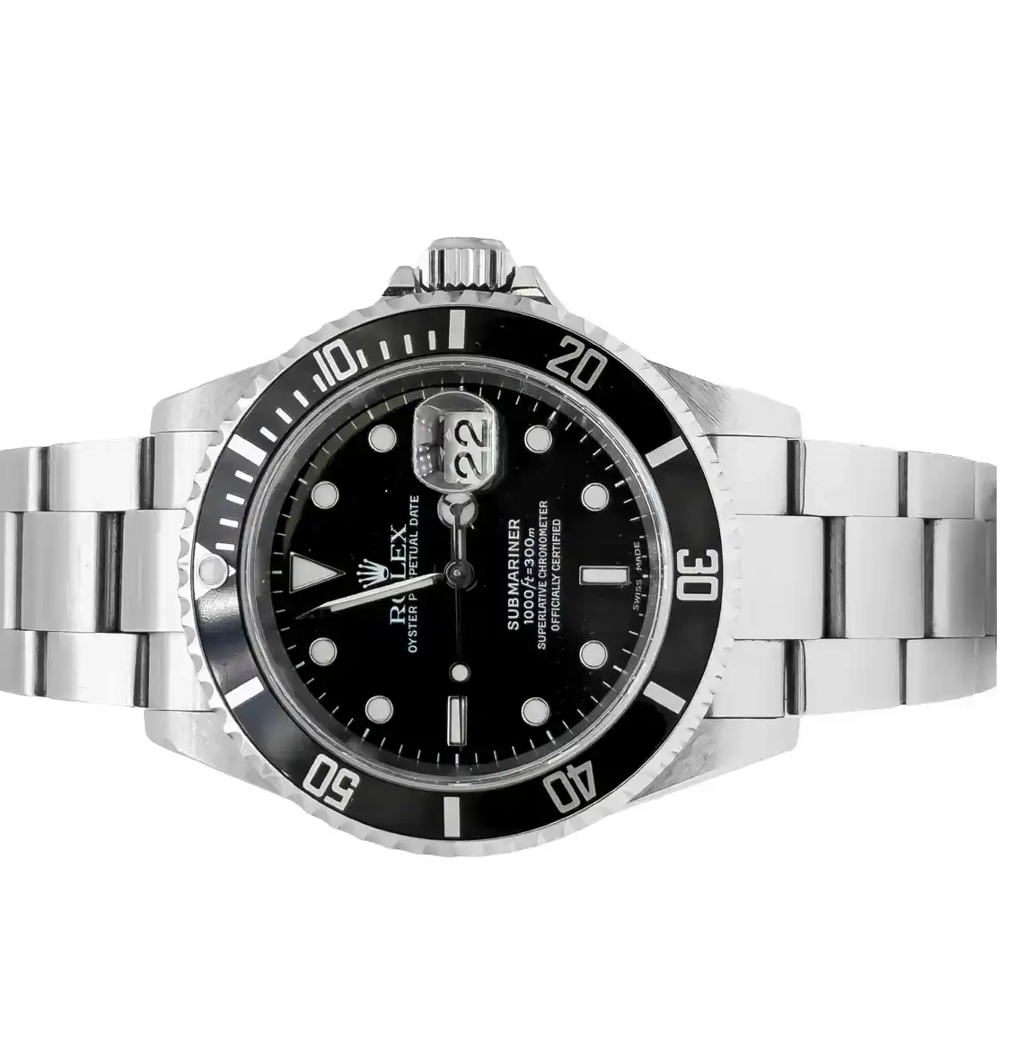 Prestigious Jewellers Submariner 16610 Rolex Yes 0617